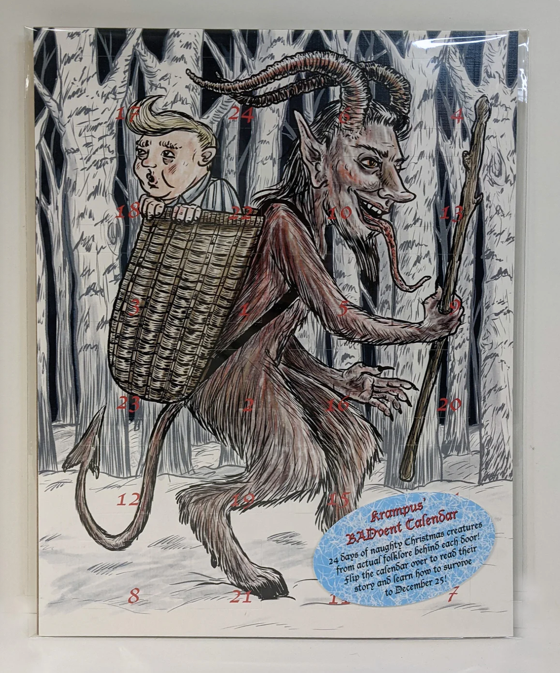 Print Witchery Krampus Advent Calendar