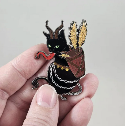 Clockwork Art "Krampuss" Enamel Pin