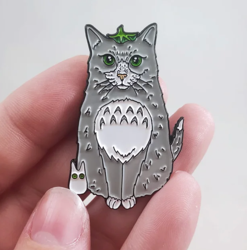 Clockwork Art "Forest Friend" Enamel Pin