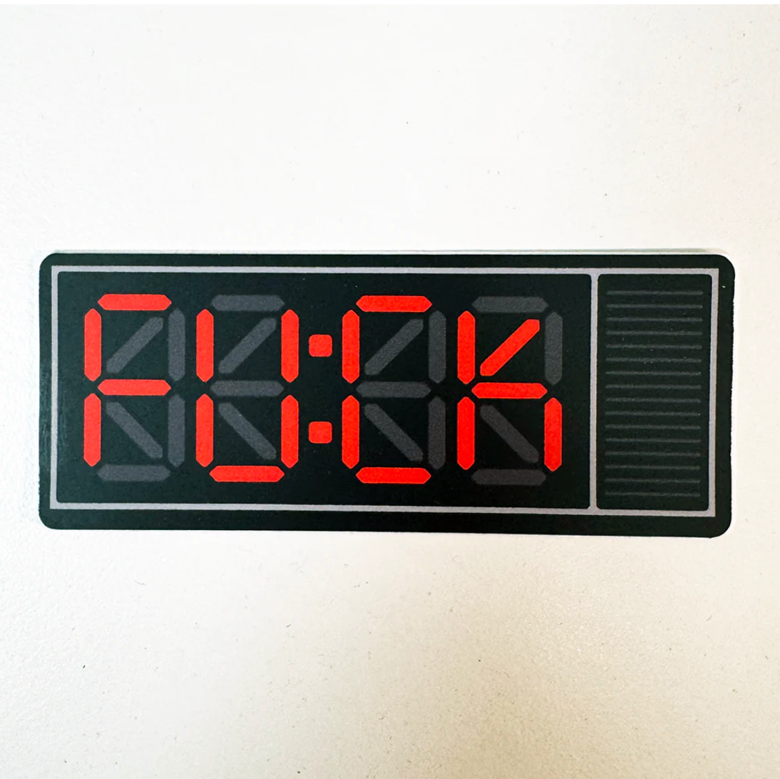 Strike Gently Co. "Alarm Clock" Enamel Pin