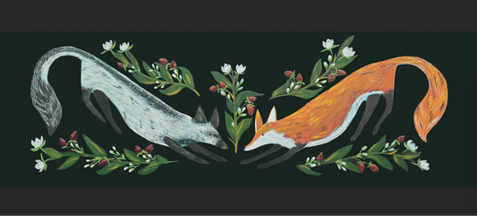 Of Moth and Flame "Duality of Fox" Print