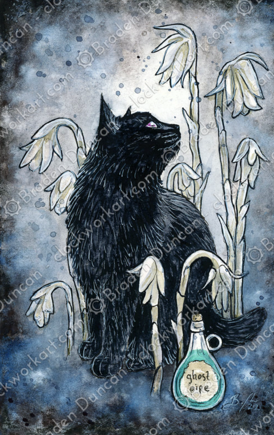 Clockwork Art "Poison Puss: Ghost Pipe"