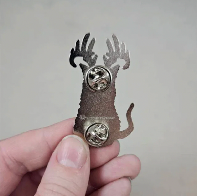 Clockwork Art "Wendig-Meow" Enamel Pin