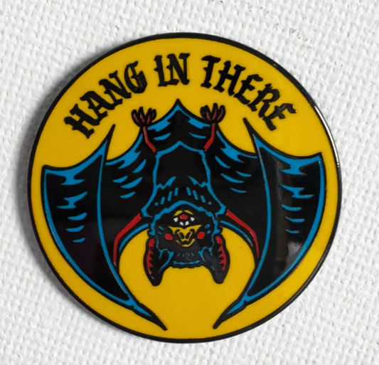 Strike Gently Co. "Hang in There" Enamel Pin
