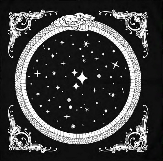 Primaeval Press "Serpent and Stars" Bandana *PRE-ORDER 10/5*