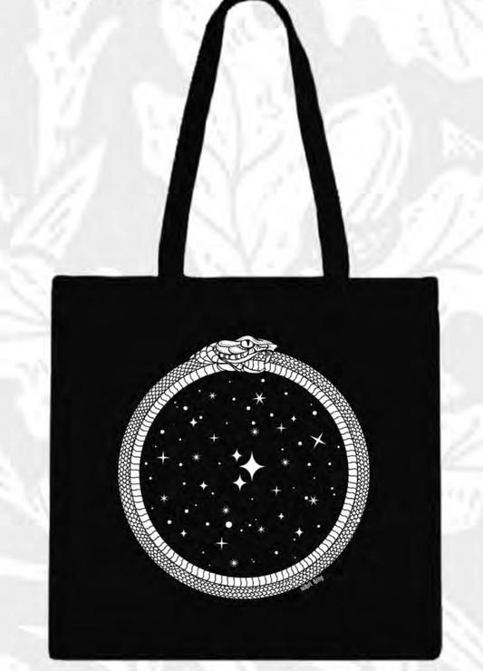 Primaeval Press "Serpent and Stars" Tote Bag *PRE-ORDER 10/5*