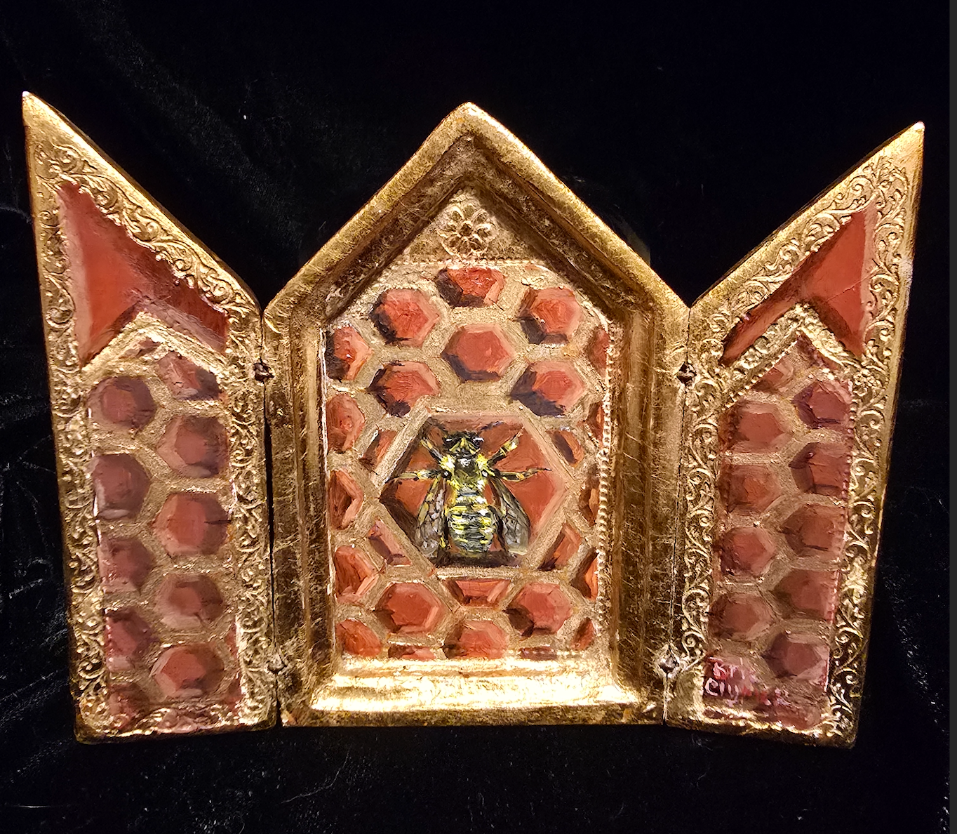 Mercurial Muse Art "Honeycomb Relic"