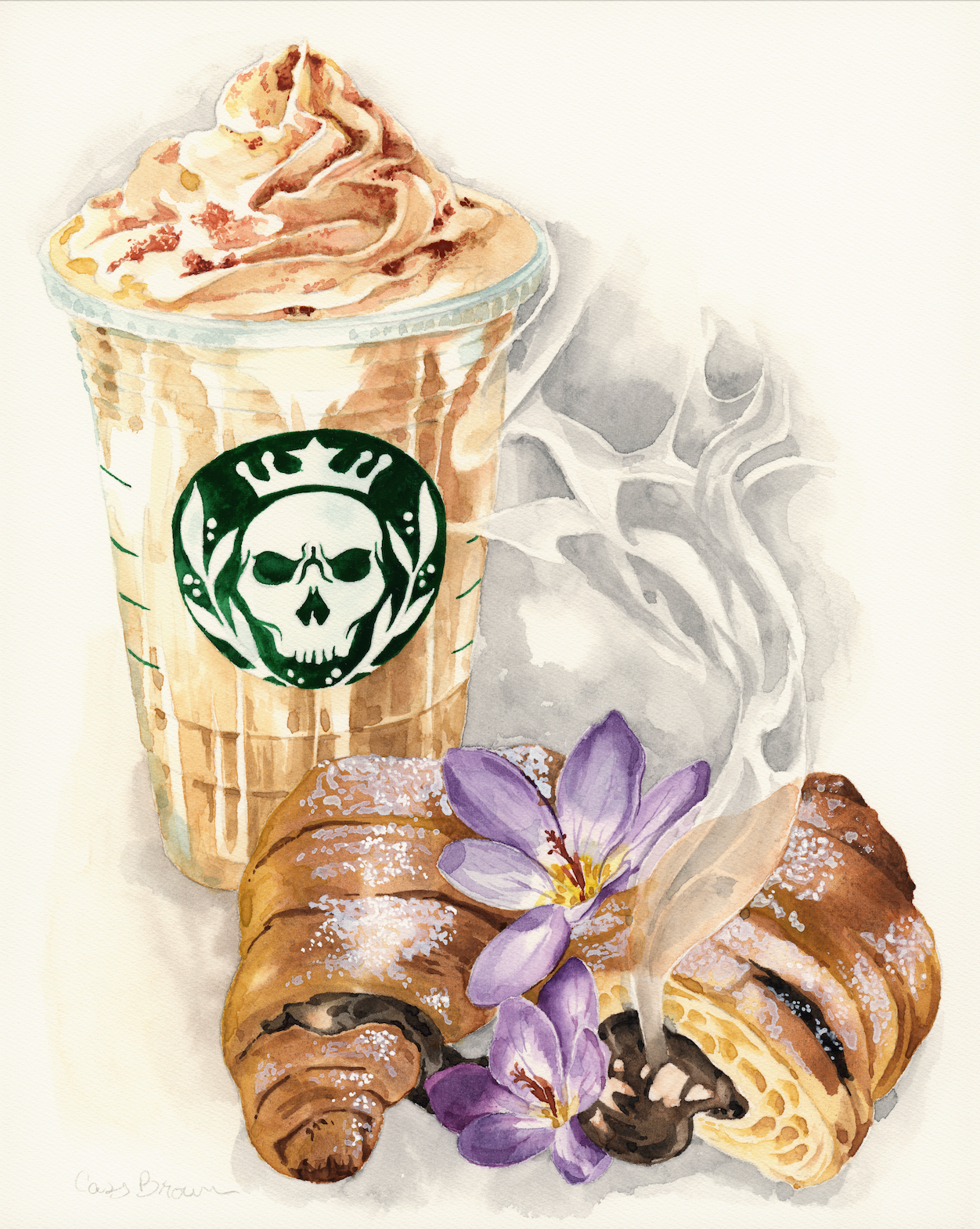 Cass Brown "Autumn Crocus"