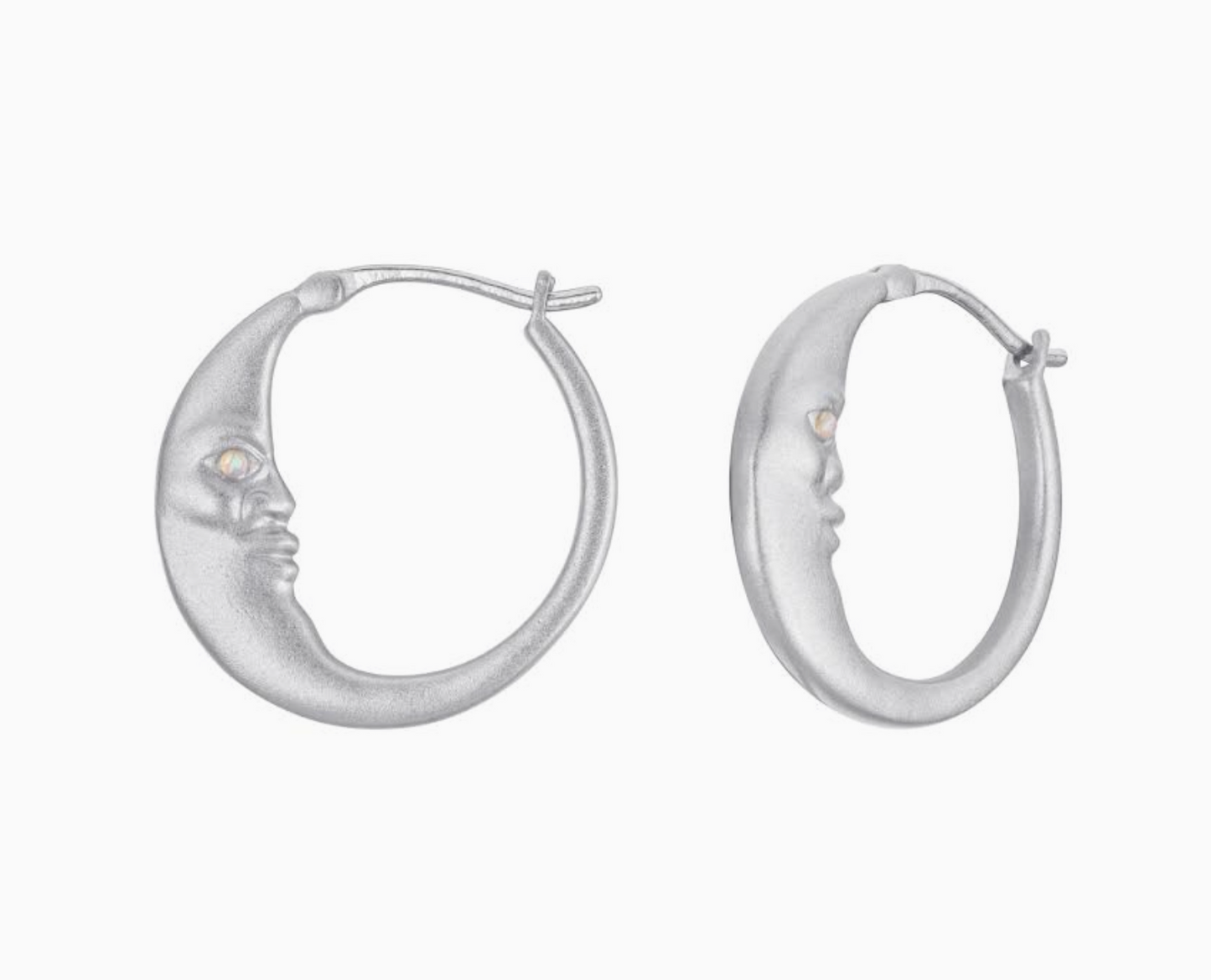 Leslie Francesca "La Lune" Earrings w/opal