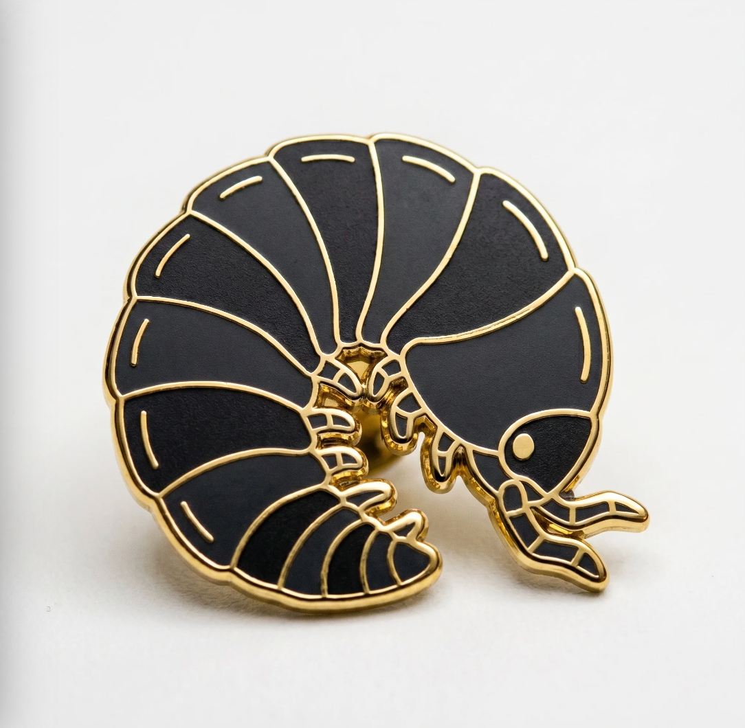 Strike Gently Co. "Roly Poly" Enamel Pin *PRE-ORDER*