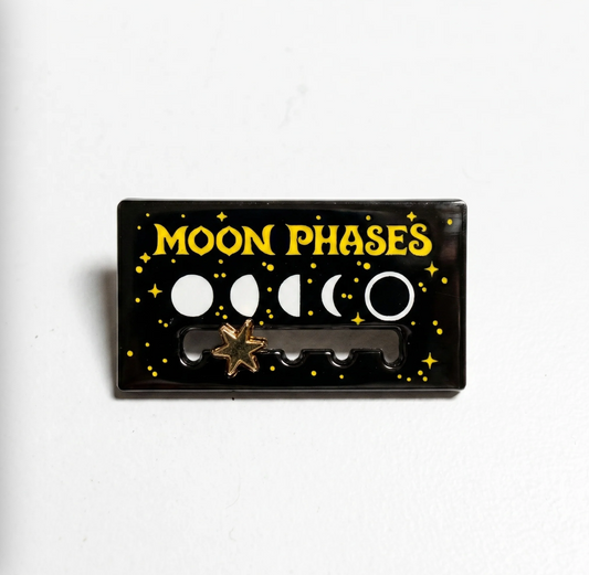 Strike Gently Co. "Moon Phases" Deluxe Enamel Pin *PRE-ORDER*