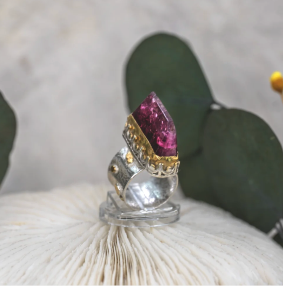 Aster Jewelry "Rose Lantern" Ring
