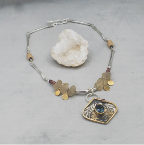 Aster Jewelry "Night Garden" Necklace