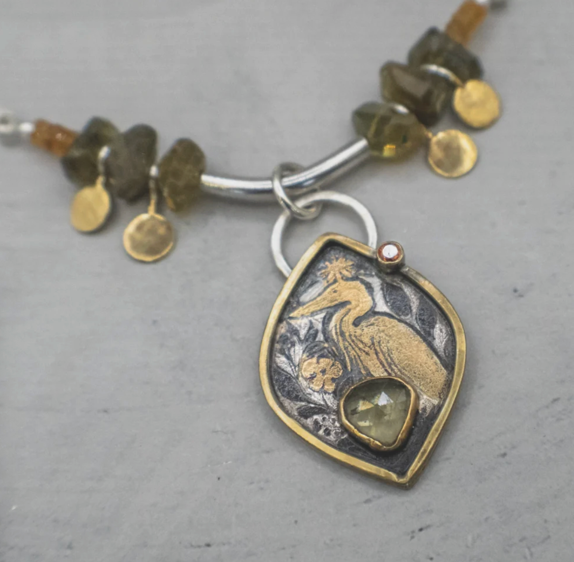 Aster Jewelry "Watcher's Reliquary" Necklace