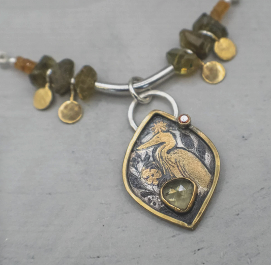 Aster Jewelry "Watcher's Reliquary" Necklace