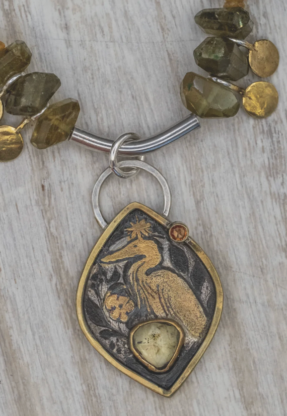 Aster Jewelry "Watcher's Reliquary" Necklace