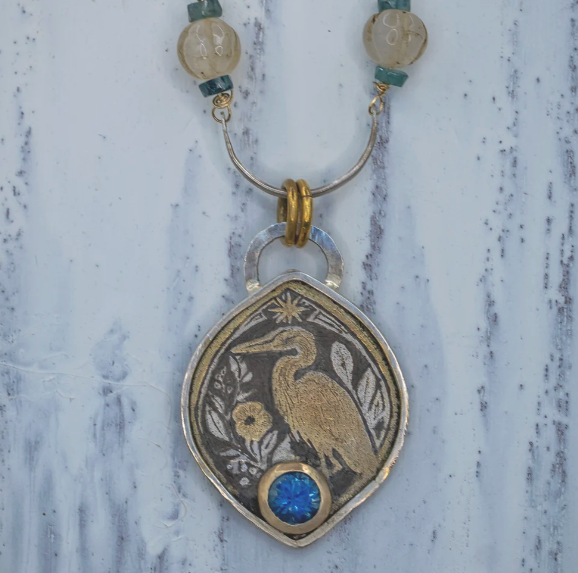 Aster Jewelry "Moonwatcher" Necklace