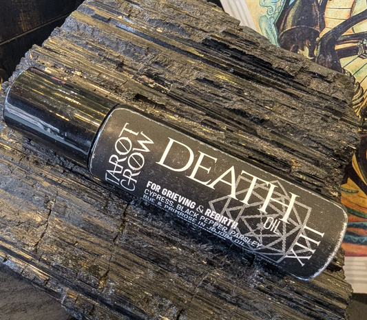 Tarot Crow "XIII - Death" Scented Oil Roller