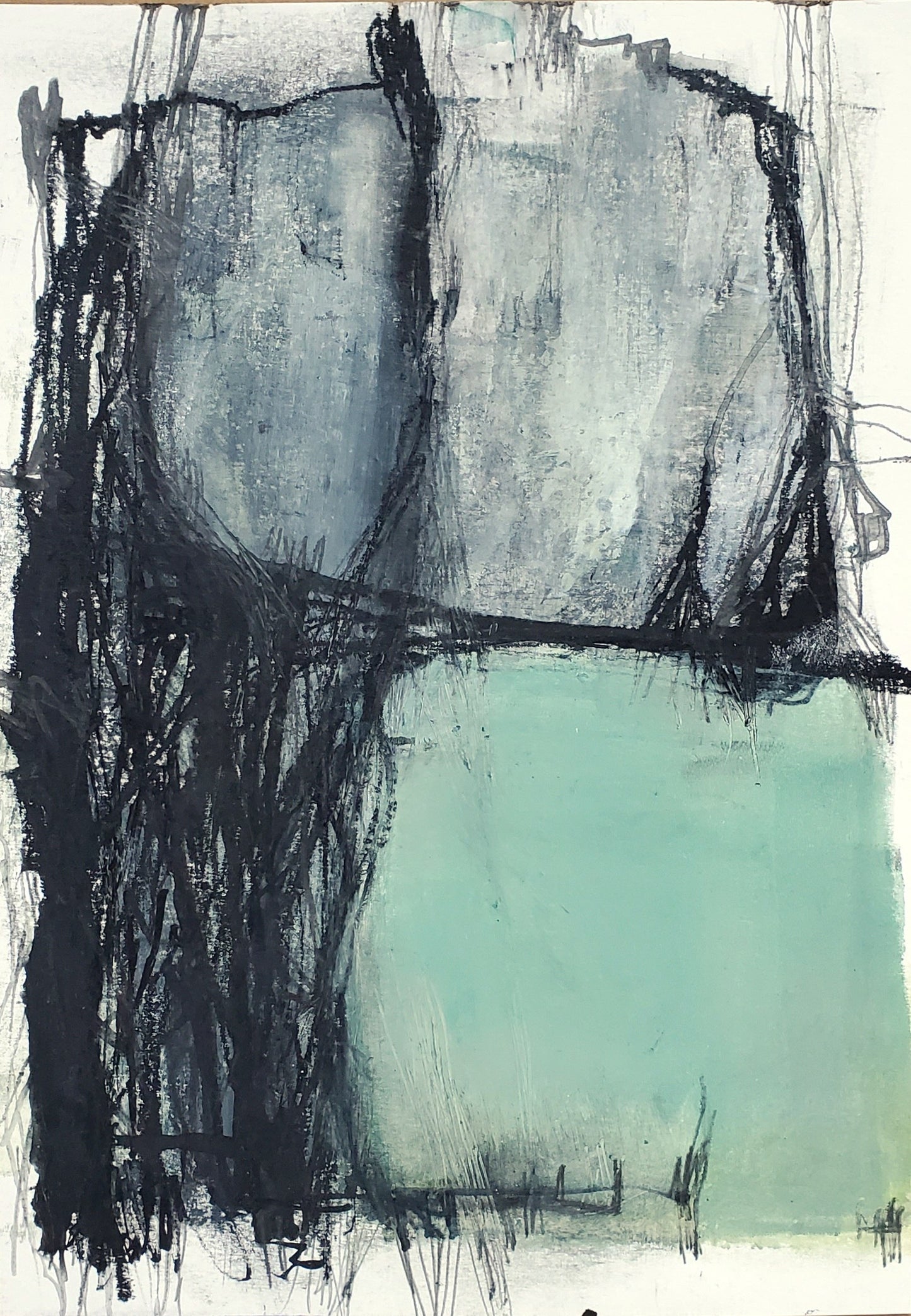 Elise DiGiuseppe "Sea Green Window"