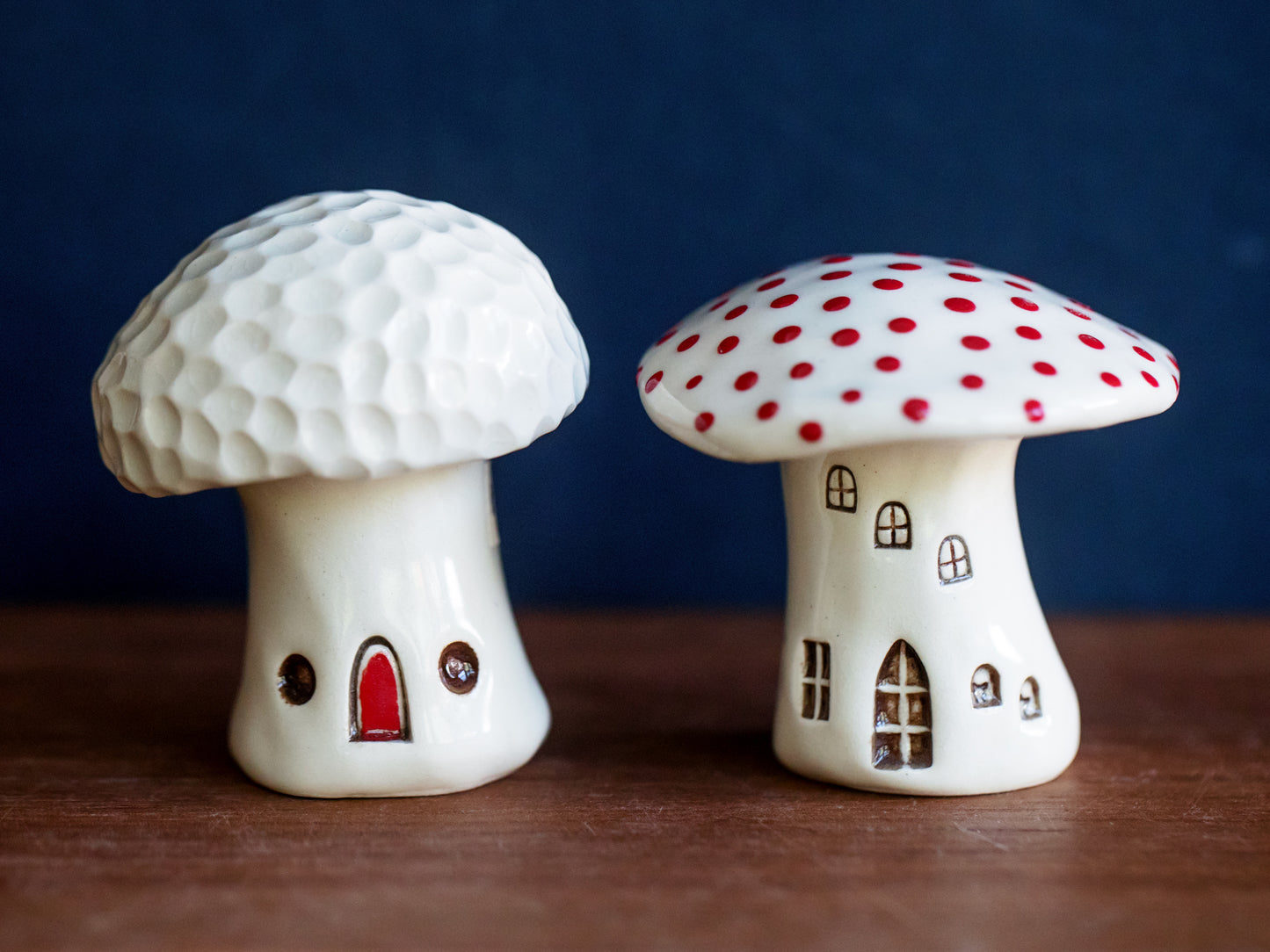 Snowpond Ceramics "Mushroom Houses I & II"