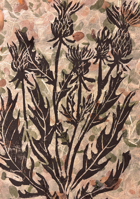 Cynthia Yachtman "Scottish Thistle"