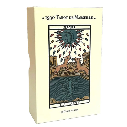 1930 Tarot de Marsella y Guía 