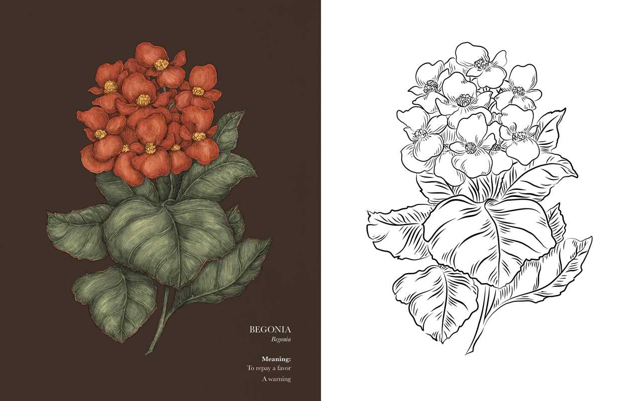 Jessica Roux "The Floriography Coloring Book"