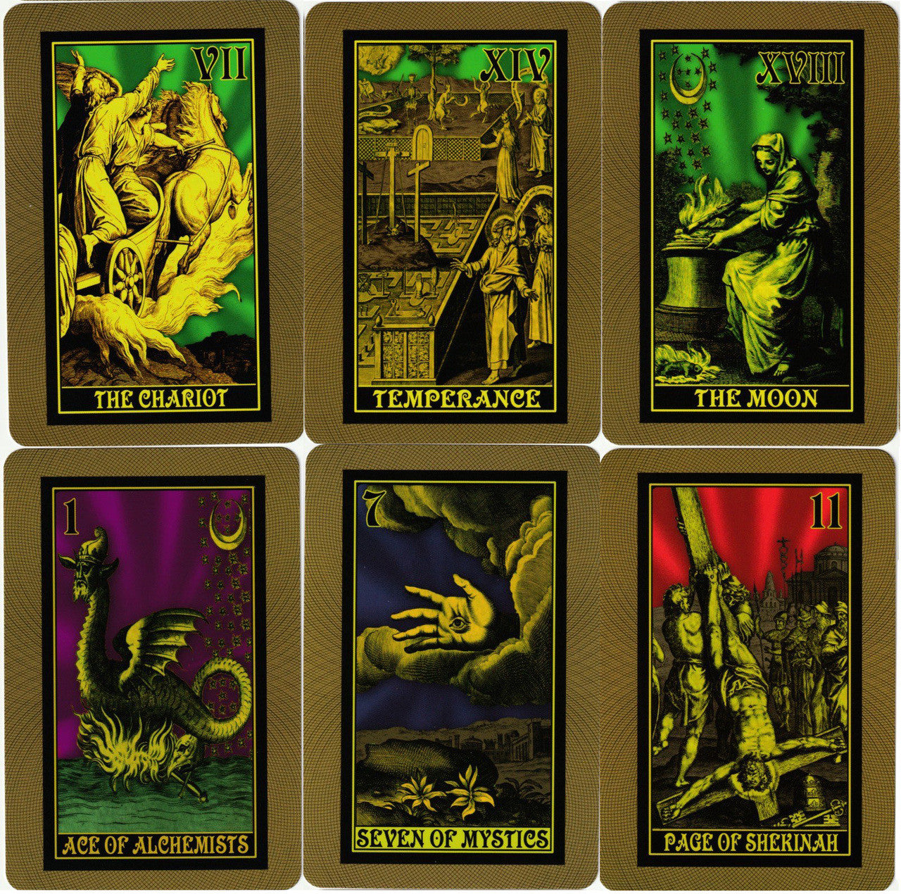 The AlcheMystic Woodcut Tarot: Secret Wisdom of the Ages