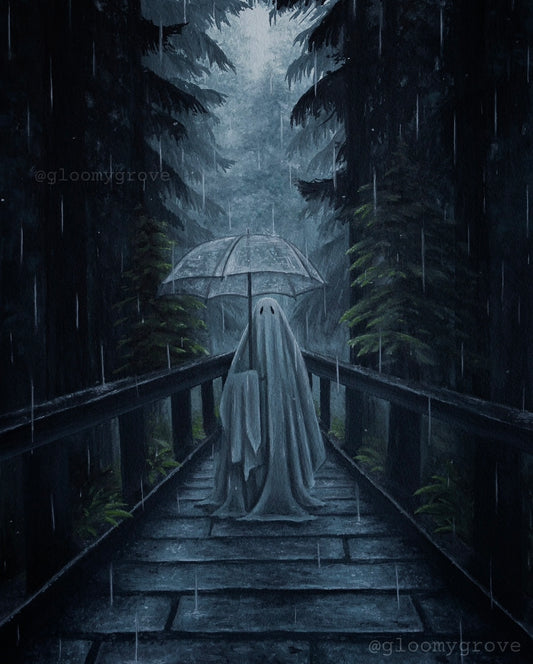 Gloomy Grove "Along the Way" Original Painting