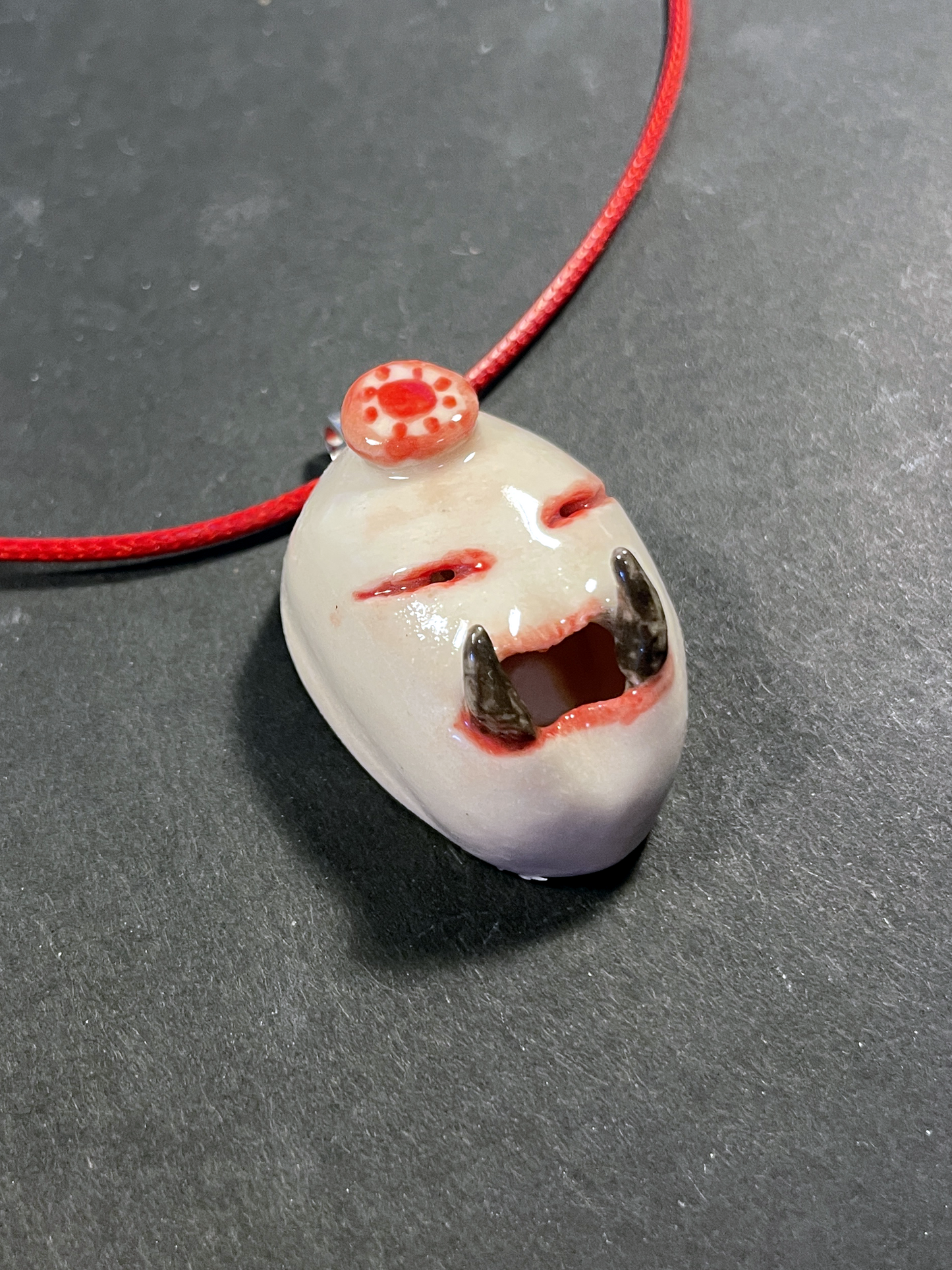 Carmen Cano "Amulet" Ceramic Pendant
