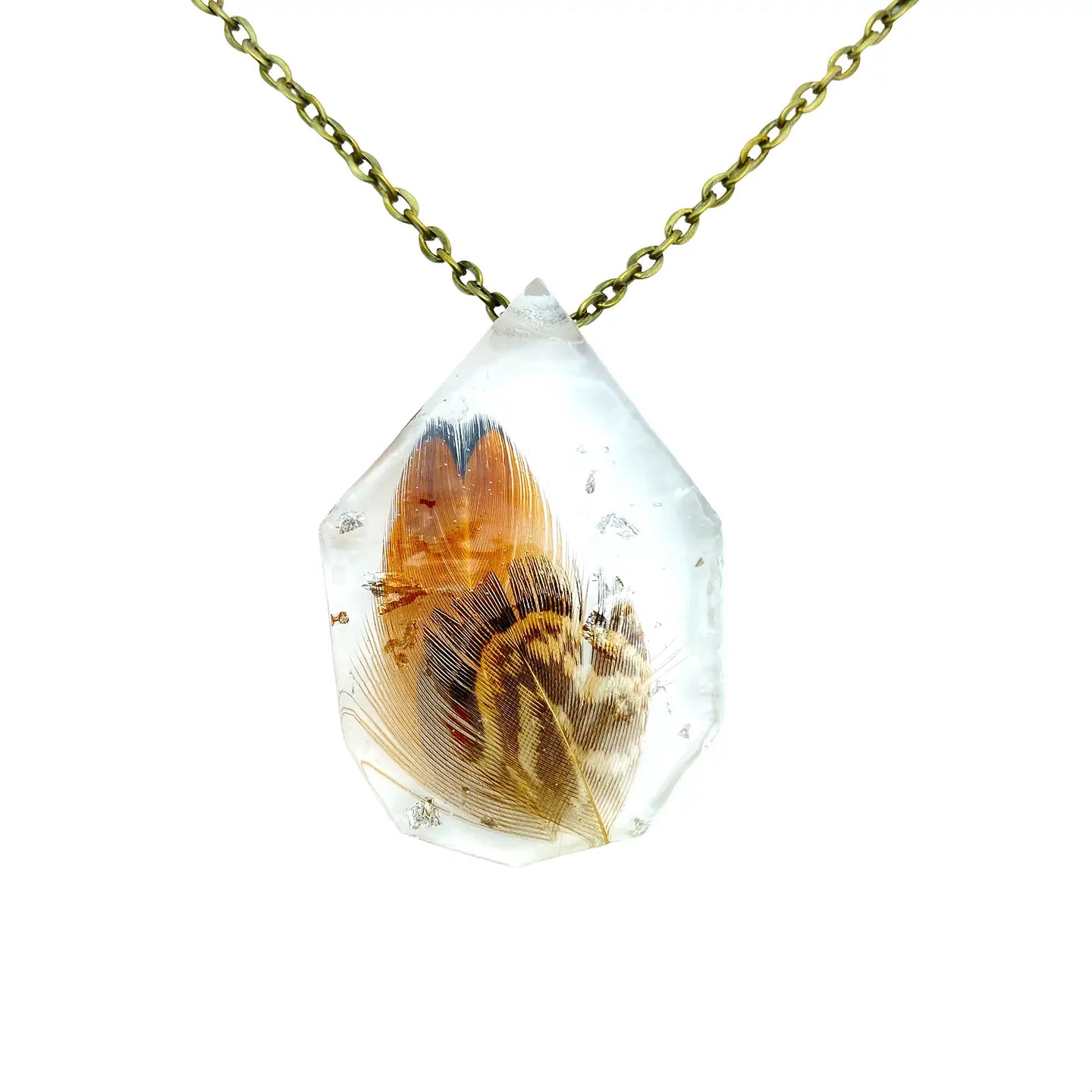 Squidlicks Feather Pendant I *PRE-ORDER 7/20*