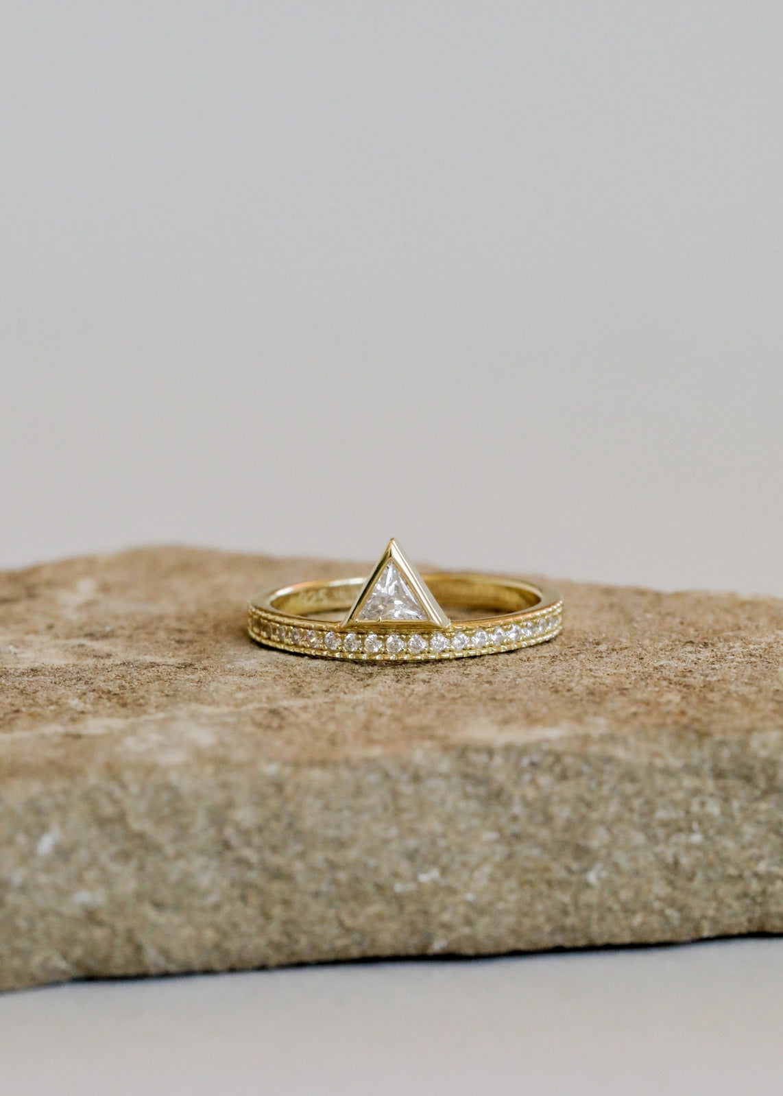 JaxKelly Stacking Triangle Ring