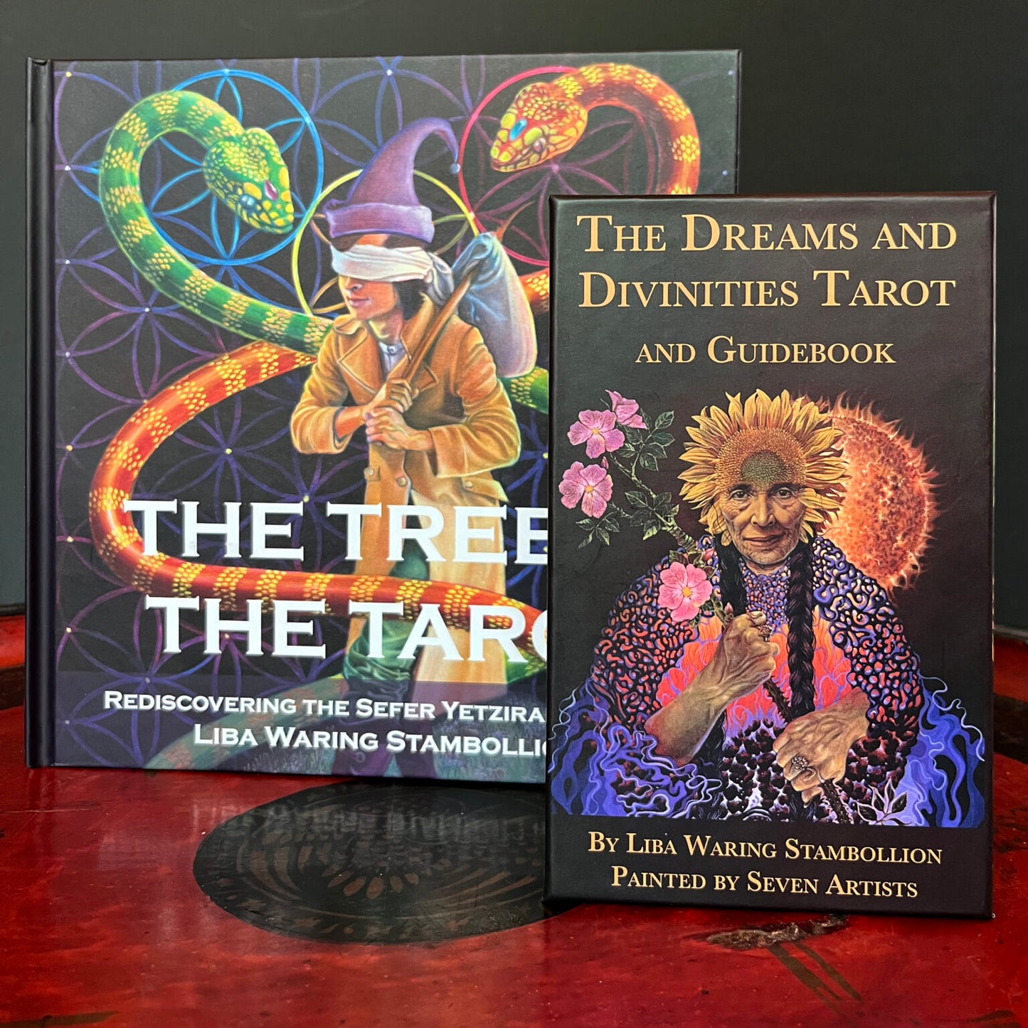 Liba Waring Stambollion "Dreams & Divinities" Tarot Deck & Guidebook