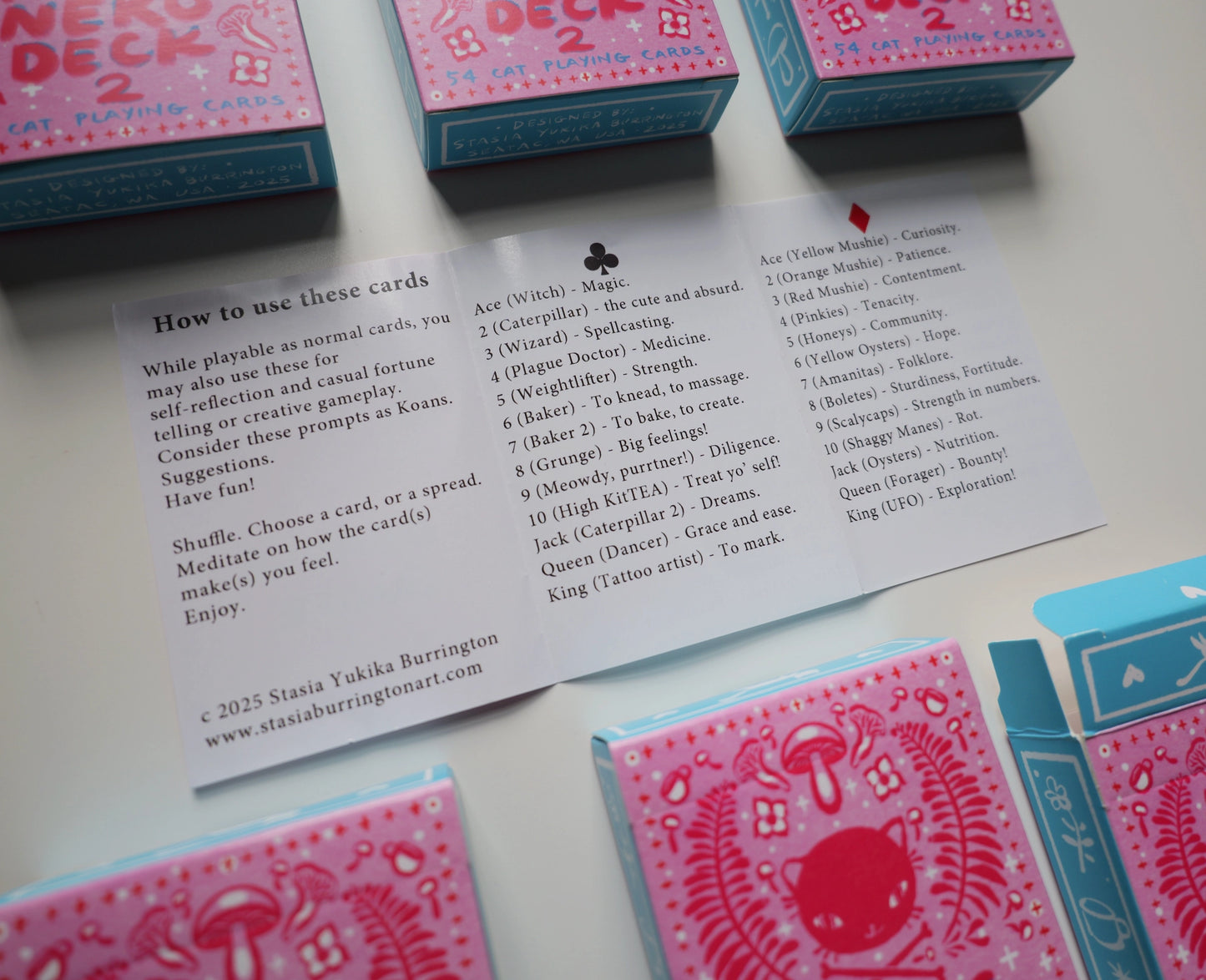 Magic Neko Fortune Telling Deck