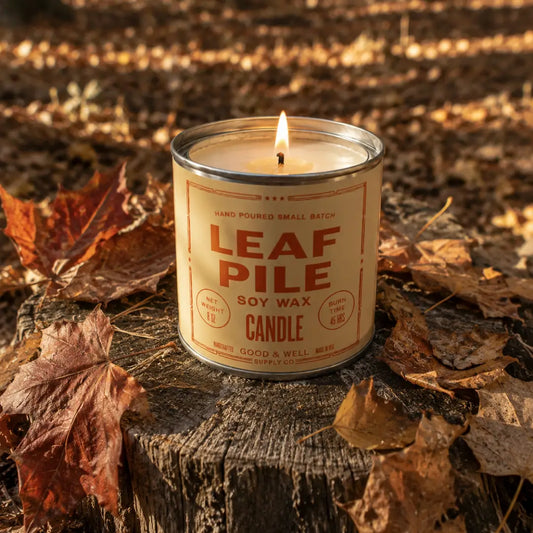 Good & Well Supply Co. "Leaf Pile" Candle *PRE-ORDER 10/10*