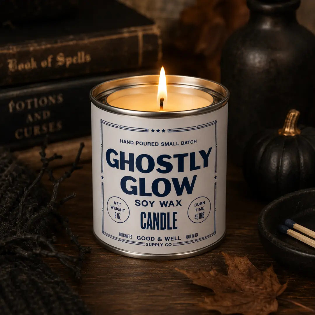 Good & Well Supply Co. "Ghostly Glow" Candle *PRE-ORDER 10/10*