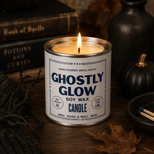 Good & Well Supply Co. "Ghostly Glow" Candle *PRE-ORDER 10/10*