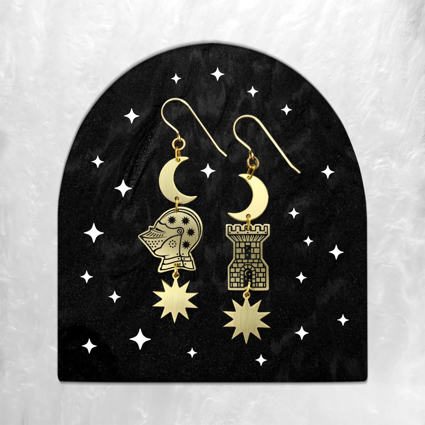 While Odin Sleeps "Protegere" Earrings