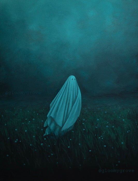 Gloomy Grove "Desolate" Original Painting