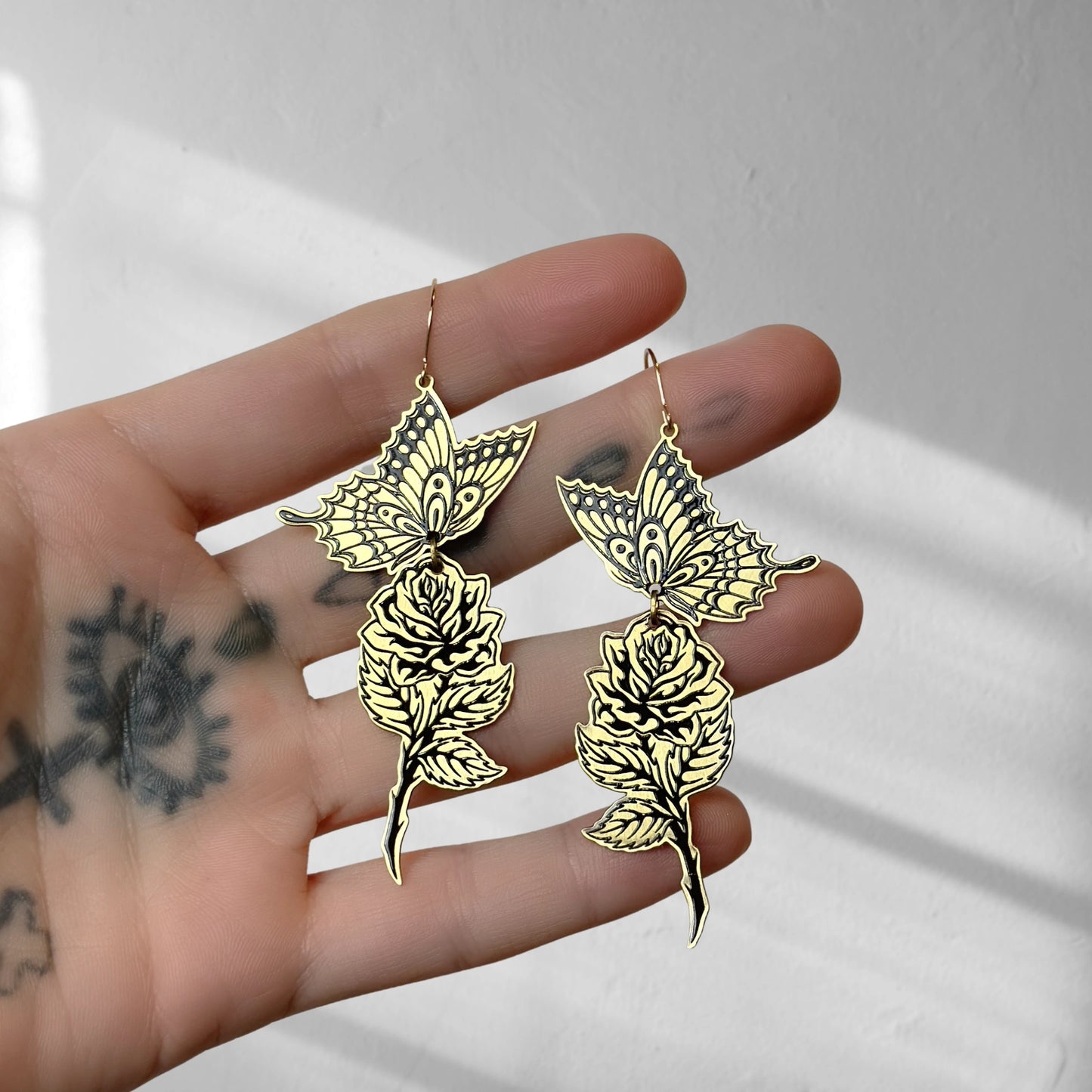 While Odin Sleeps "Symbiosis" Earrings