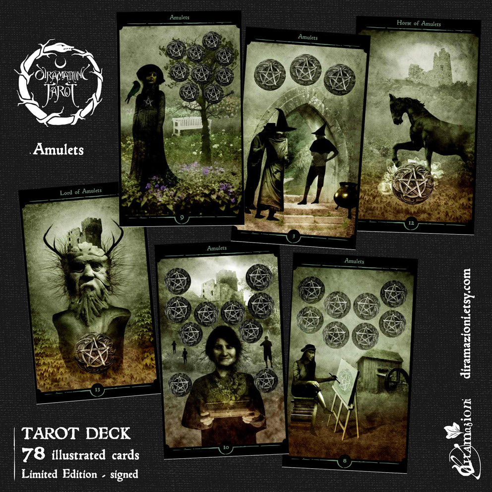 Jessica Angiulli and Lucio Mondini "Diramazioni" Tarot Deck