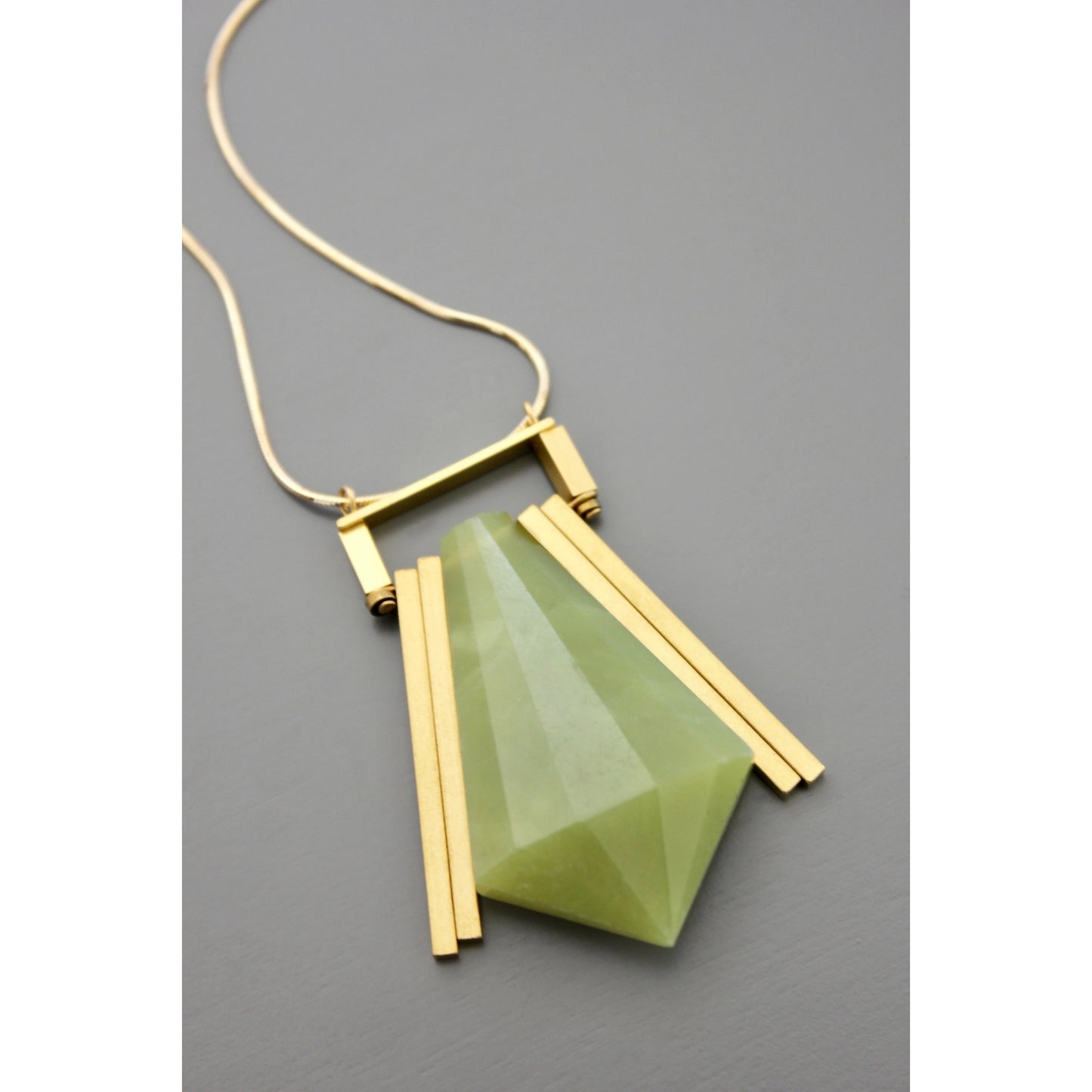 David Aubrey "Green Jade" Necklace *Pre-Order*