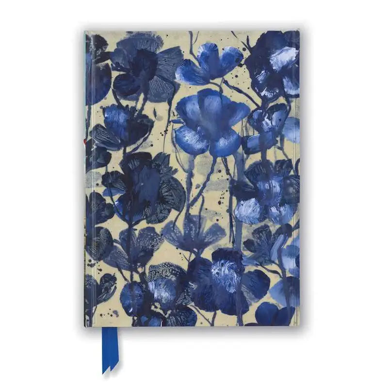 Foiled Journal: Wan Mae Dodd "Blue Poppies" *PRE-ORDER 12/5*