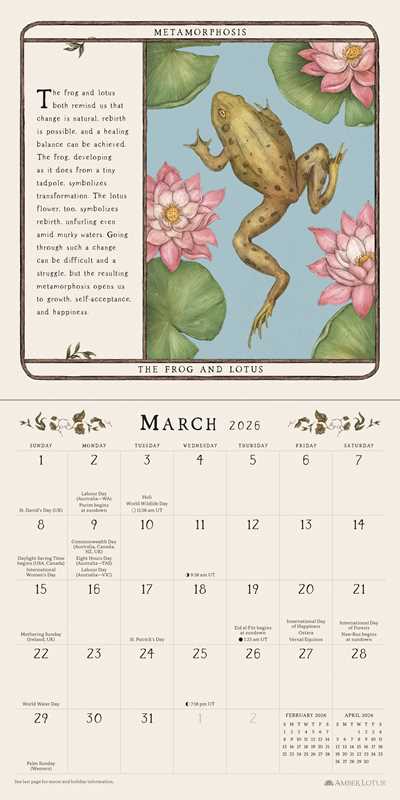 Woodland Wardens 2026 Wall Calendar