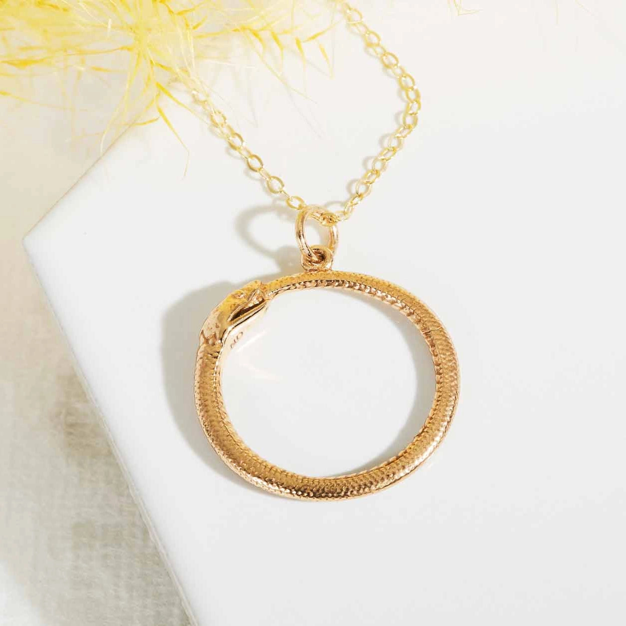 Nina Designs Petite Ouroboros Pendant