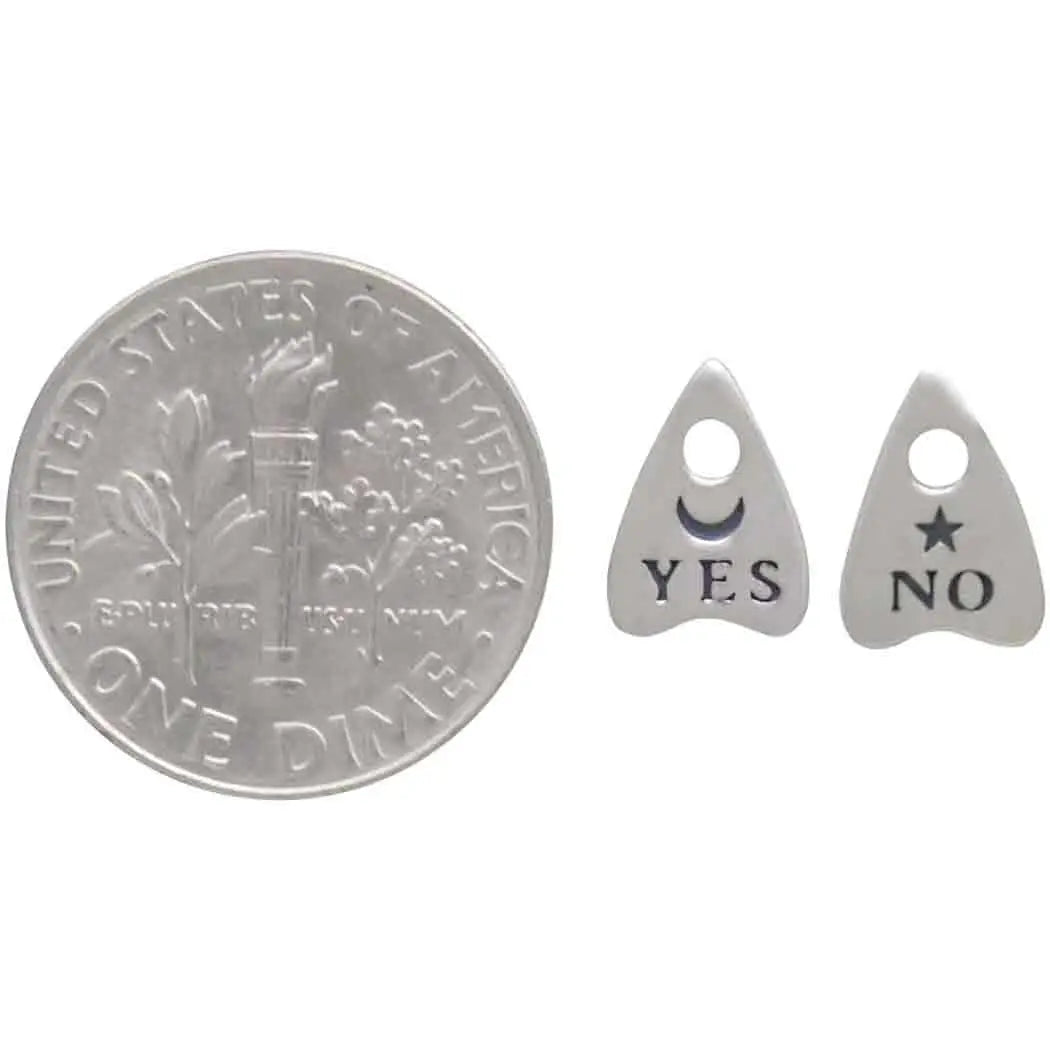 Nina Designs "Ouija Planchette" Bronze Studs