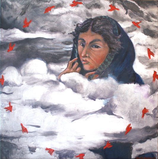 Dara Theodora "Galway Shawl, Cardinal" (Online)