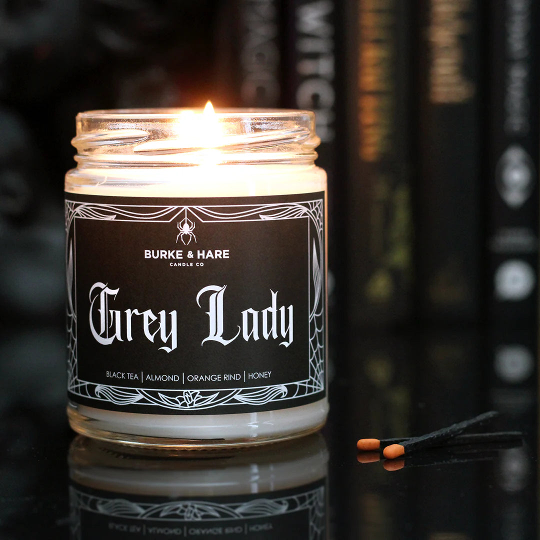 Burke & Hare Co. "Grey Lady" Candle