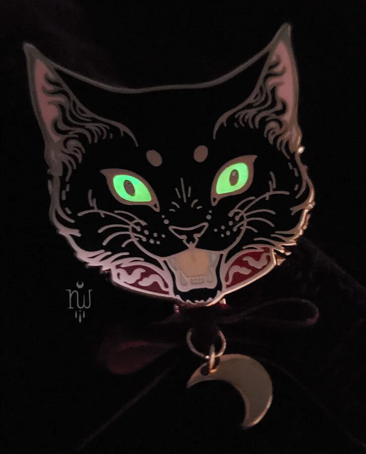 Nana Williams "Grimalkin" Enamel Pin