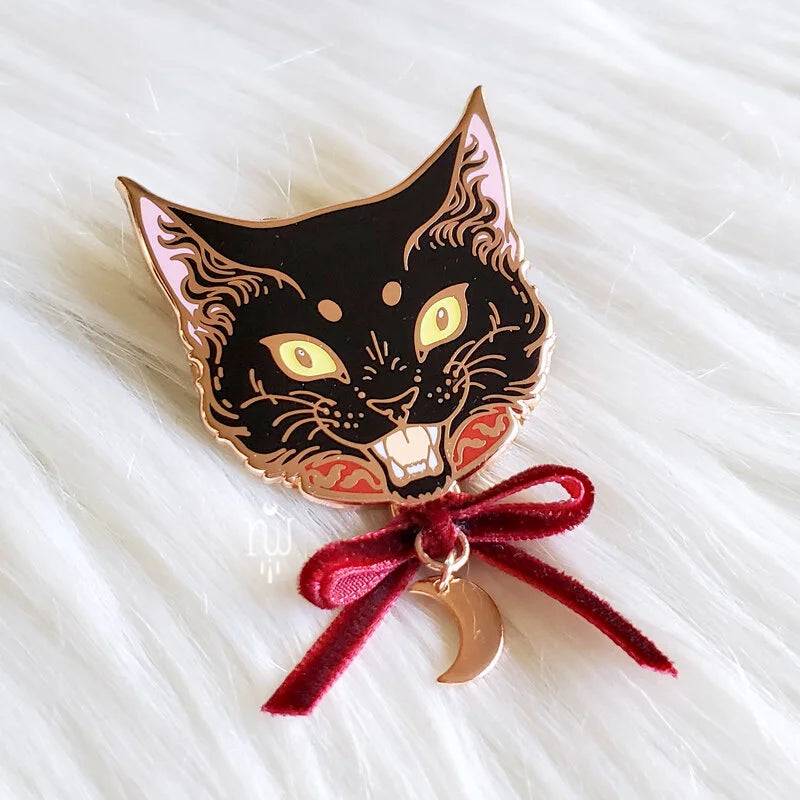 Nana Williams "Grimalkin" Enamel Pin